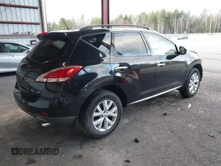 2014 Nissan Murano S with VIN JN8AZ1MW6EW506231, listed as a IAAI auction lot 41405433 with 127,909 mi miles. Bid and sale history available at carsss.com. Image 4.