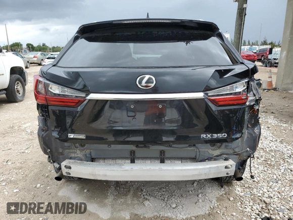 2017 Lexus RX 350 z VIN 2T2BZMCA5HC133098, wystawiony jako Copart lot #62082425 z przebiegiem 95 676 mil mil oraz Szkoda całkowita • Salvage title. Historia ofert i sprzedaży dostępna na DreamBid. Obrazek 6.
