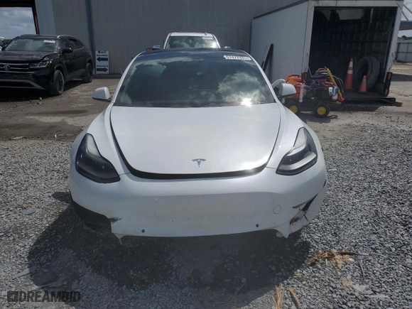 2021 Tesla Model 3 Standard Range Plus with VIN 5YJ3E1EA0MF920949, listed as a Copart auction lot 51477485 with 58,196 mi miles and Non Repairable. Bid and sale history available at carsss.com. Image 5.