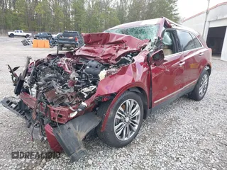 2017 Cadillac XT5 Premium Luxury AWD with VIN 1GYKNERS6HZ297417, listed as a IAAI auction lot 41600193 with 1 mi miles. Bid and sale history available at carsss.com. Image 2.
