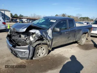 2018 Chevrolet Colorado 2WD Work Truck with VIN 1GCHSBEA0J1317962, listed as a Copart auction lot 45197315 with 42,841 mi miles and Salvage Title. Bid and sale history available at carsss.com. Image 1.