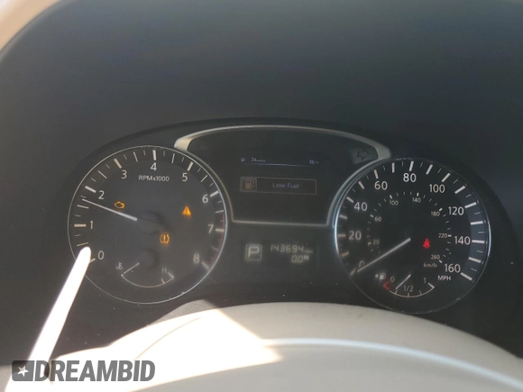 2014 Nissan Pathfinder SL with VIN 5N1AR2MN7EC682369, listed as a Copart auction lot 43632055 with 143,694 mi miles and Salvage Title. Bid and sale history available at DreamBid. Image 9.