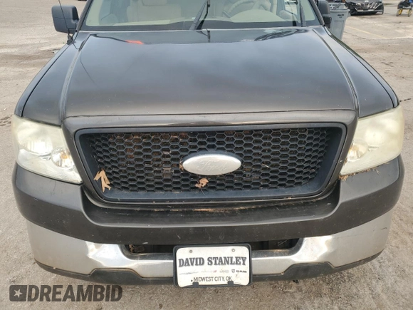 2006 Ford F-150 STX with VIN 1FTRX12WX6KA81242, listed as a Copart auction lot 54103735 with Not provided miles and Salvage title. Bid and sale history available at DreamBid. Image 11.