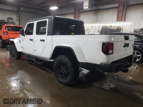 2021 Jeep Gladiator Sport S с VIN 1C6HJTAG2ML563219, выставлен на аукционе Copart как лот 85591344 с пробегом 46 842 миль миль и Списание • Salvage title. История ставок и продаж доступна на DreamBid. Изображение 2.