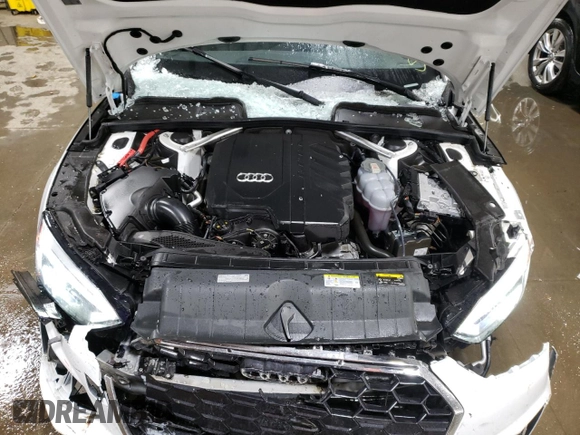 2021 Audi A5 Sportback S line Premium Plus with VIN WAUFACF59MA006436, listed as a Copart auction lot 43553033 with 19,353 mi miles. Bid and sale history available at carsss.com. Image 11.