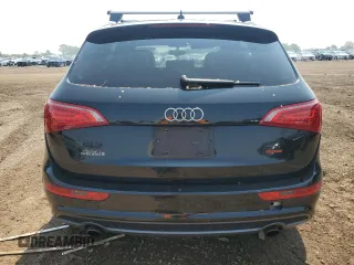 2012 Audi Q5 Premium Plus with VIN WA1DKAFP9CA004546, listed as a Copart auction lot 59537775 with 187,338 mi miles and Salvage title. Bid and sale history available at DreamBid. Image 6.
