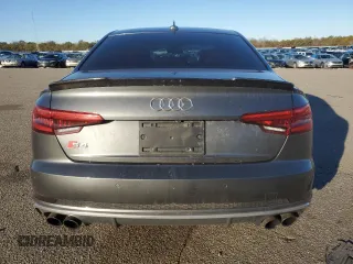2018 Audi S4 Prestige with VIN WAUC4AF4XJA001442, listed as a Copart auction lot 44804865 with 52,682 mi miles and Salvage Title. Bid and sale history available at carsss.com. Image 6.
