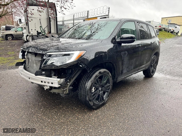 2021 Honda Passport Sport with VIN 5FNYF8H22MB008209, listed as a Copart auction lot 51370625 with 17963 miles and Salvage Title. Bid and sale history available at carsss.com. Image 2.