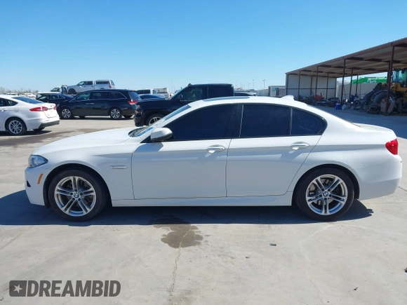 2014 BMW 5 Series 528i with VIN WBA5A5C50ED503130, listed as a IAAI auction lot 41819922 with 135,923 mi miles. Bid and sale history available at carsss.com. Image 14.