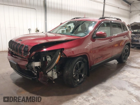 2018 Jeep Cherokee Limited with VIN 1C4PJMDX6JD607623, listed as a IAAI auction lot 41926291 with 87,337 mi miles. Bid and sale history available at carsss.com. Image 19.