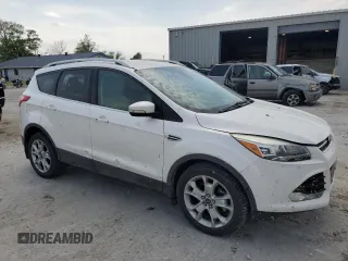 2015 Ford Escape Titanium with VIN 1FMCU0J96FUA49019, listed as a Copart auction lot 52481905 with 112,421 mi miles and Salvage Title. Bid and sale history available at carsss.com. Image 4.