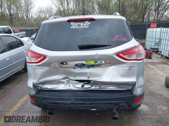 2015 Ford Escape Titanium with VIN 1FMCU9JX2FUA24279, listed as a IAAI auction lot 41930868 with 254,997 mi miles. Bid and sale history available at carsss.com. Image 6.