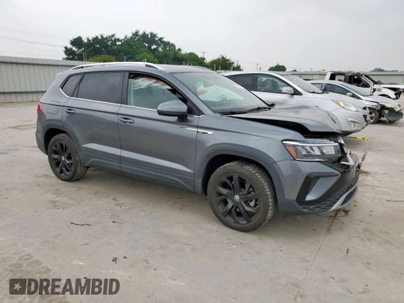 2022 Volkswagen Taos SE с VIN 3VVRX7B20NM043169, выставлен на аукционе Copart как лот 57430465 с пробегом 19 214 миль миль и Списание • Salvage title. История ставок и продаж доступна на DreamBid. Изображение 4.