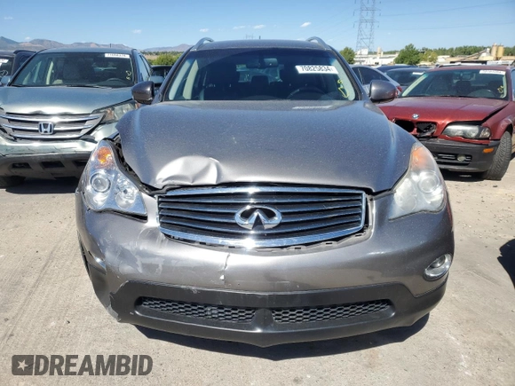 2010 Infiniti EX Journey with VIN JN1AJ0HR3AM755208, listed as a Copart auction lot 70825834 with 97,838 mi miles and Salvage Title. Bid and sale history available at carsss.com. Image 5.