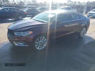 2017 Ford Fusion Titanium with VIN 3FA6P0K96HR137401, listed as a IAAI auction lot 41762567 with 95,958 mi miles. Bid and sale history available at carsss.com. Image 17.