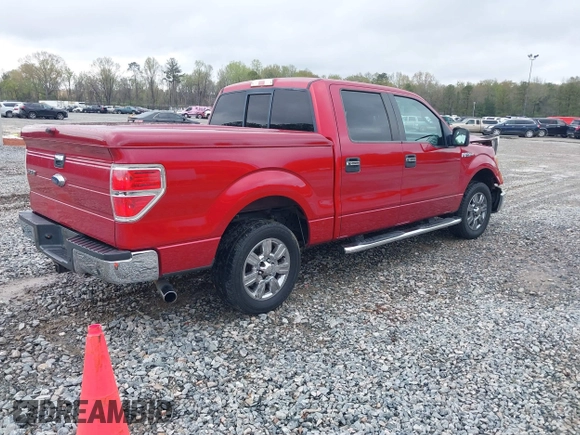 2012 Ford F-150 XL with VIN 1FTFW1CT3CKE02267, listed as a IAAI auction lot 41868205 with 199,958 mi miles. Bid and sale history available at carsss.com. Image 4.