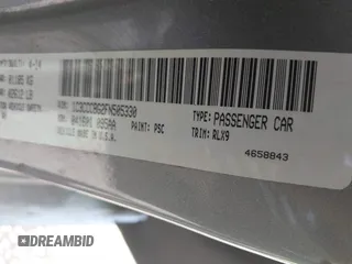 2015 Chrysler 200 S with VIN 1C3CCCBG2FN505330, listed as a IAAI auction lot 41935604 with 189,260 mi miles. Bid and sale history available at carsss.com. Image 9.