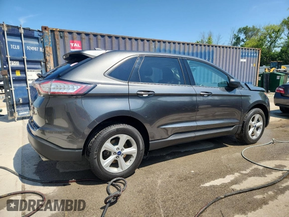 2016 Ford Edge SE with VIN 2FMPK4G94GBC16037, listed as a Copart auction lot 62405145 with 122,533 mi miles and Clean title. Bid and sale history available at DreamBid. Image 3.