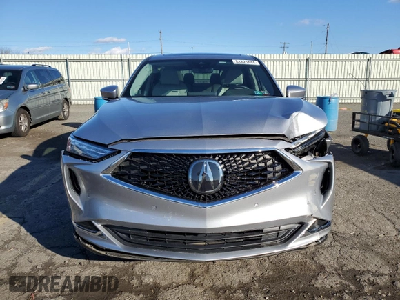 2022 Acura MDX w/Technology Package with VIN 5J8YE1H40NL020077, listed as a Copart auction lot 81821444 with 36,671 mi miles and Salvage Title. Bid and sale history available at carsss.com. Image 5.