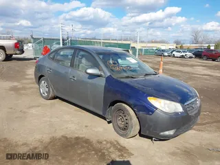 2010 Hyundai Elantra GLS with VIN KMHDU4ADXAU839643, listed as a IAAI auction lot 41699382 with 202,753 mi miles. Bid and sale history available at carsss.com. Image 1.