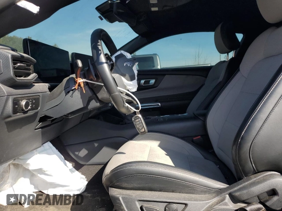 2024 Ford Mustang GT with VIN 1FA6P8CFXR5424747, listed as a Copart auction lot 52578245 with 32,975 mi miles and Salvage title. Bid and sale history available at DreamBid. Image 7.