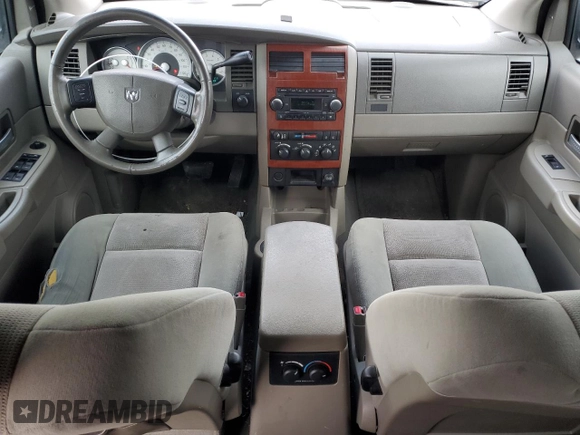 2006 Dodge Durango SLT with VIN 1D4HB48NX6F193299, listed as a Copart auction lot 47797005 with 220,783 mi miles and Salvage title. Bid and sale history available at DreamBid. Image 8.