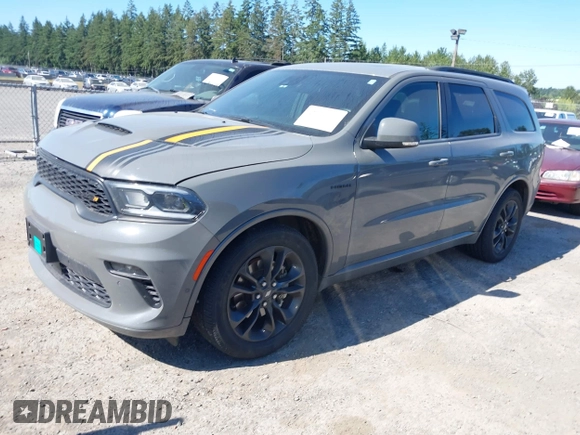 2022 Dodge Durango R/T with VIN 1C4SDJCT9NC230716, listed as a IAAI auction lot 42676407 with 21,791 mi miles and . Bid and sale history available at DreamBid. Image 20.