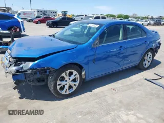 2012 Ford Fusion SE with VIN 3FAHP0HA5CR429222, listed as a Copart auction lot 53366525 with 162,335 mi miles and Salvage title. Bid and sale history available at DreamBid. Image 1.