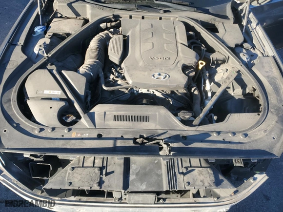 2016 Hyundai Genesis 3.8L with VIN KMHGN4JE5GU114818, listed as a Copart auction lot 88043335 with 74,061 mi miles and Salvage Title. Bid and sale history available at carsss.com. Image 11.