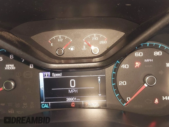 2017 Chevrolet Colorado 4WD Z71 with VIN 1GCHTDEN7H1315843, listed as a IAAI auction lot 40561859 with 38,901 mi miles. Bid and sale history available at carsss.com. Image 7.