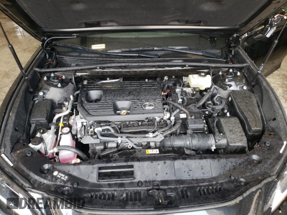 2022 Lexus ES 300h F Sport with VIN 58AGA1C15NU018164, listed as a Copart auction lot 64182814 with 4,474 mi miles and Salvage title. Bid and sale history available at DreamBid. Image 11.