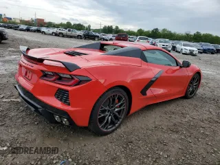 2023 Chevrolet Corvette 2LT with VIN 1G1YB3D4XP5122883, listed as a Copart auction lot 53987824 with 4,388 mi miles and Salvage Title. Bid and sale history available at carsss.com. Image 3.