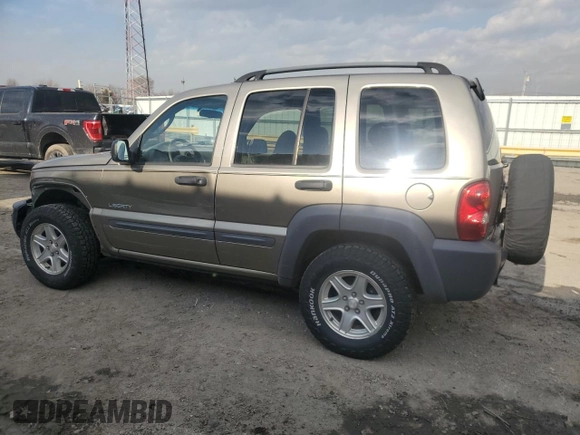 2004 Jeep Liberty Sport with VIN 1J4GL48K04W105430, listed as a Copart auction lot 50287225 with 135,682 mi miles and Clean Title. Bid and sale history available at carsss.com. Image 2.