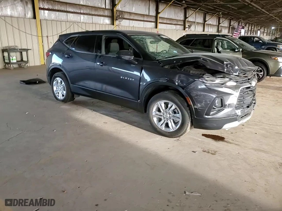 2022 Chevrolet Blazer LT with VIN 3GNKBCR4XNS127792, listed as a Copart auction lot 51174815 with 19,750 mi miles and Salvage Title. Bid and sale history available at carsss.com. Image 11.
