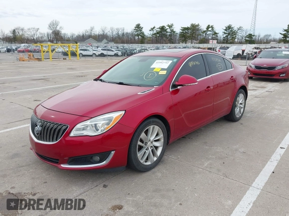 2015 Buick Regal Premium I z VIN 2G4GN5EX3F9273320, wystawiony jako IAAI lot #41992742 z przebiegiem 133 753 mil mil oraz . Historia ofert i sprzedaży dostępna na DreamBid. Obrazek 17.