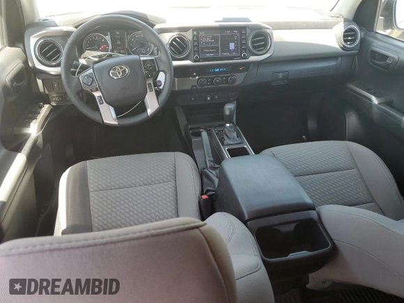 2022 Toyota Tacoma SR5 with VIN 3TMBZ5DN9NM035304, listed as a Copart auction lot 59221575 with 18,008 mi miles and Salvage title. Bid and sale history available at DreamBid. Image 8.