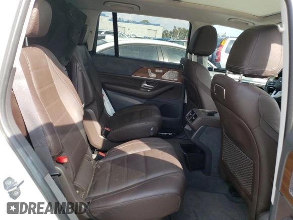 2020 Mercedes-Benz GLS with VIN 4JGFF5KE4LA108565, listed as a Copart auction lot 45394653 with 21,096 mi miles. Bid and sale history available at carsss.com. Image 11.