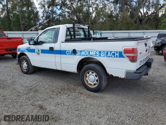2013 Ford F-150 XL with VIN 1FTMF1CF1DFD34613, listed as a Copart auction lot 44708975 with Not provided miles and Salvage title. Bid and sale history available at DreamBid. Image 2.