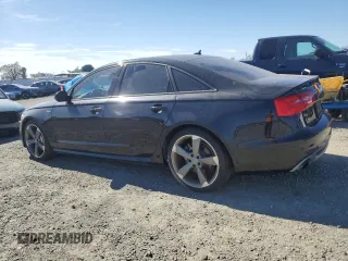 2015 Audi A6 Prestige with VIN WAUHGAFC3FN028549, listed as a Copart auction lot 47286755 with 142,264 mi miles and Clean title. Bid and sale history available at DreamBid. Image 2.