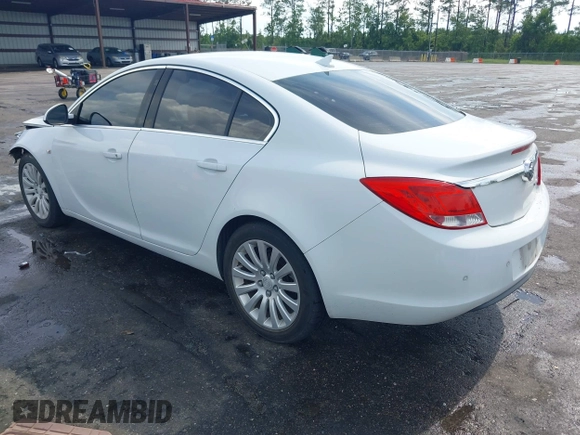 2011 Buick Regal CXL RL3 with VIN W04GR5EC7B1092915, listed as a IAAI auction lot 42547528 with 146,137 mi miles and . Bid and sale history available at DreamBid. Image 3.