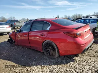 2017 Infiniti Q50 Red Sport 400 с VIN JN1FV7AP3HM850101, выставлен на аукционе Copart как лот 47192335 с пробегом Не указан миль и Списание • Salvage title. История ставок и продаж доступна на DreamBid. Изображение 2.