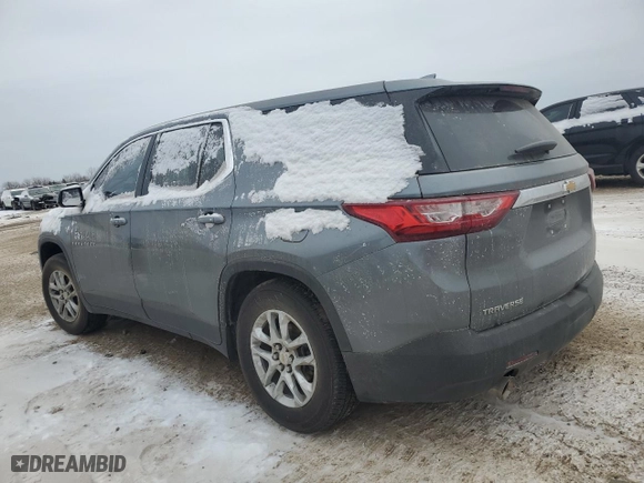 2018 Chevrolet Traverse LS with VIN 1GNERFKW5JJ257433, listed as a Copart auction lot 88950795 with 0 mi miles and Salvage Title. Bid and sale history available at carsss.com. Image 2.