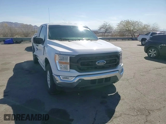 2021 Ford F-150 XL with VIN 1FTEW1EP0MKD90723, listed as a Copart auction lot 47408075 with 100,710 mi miles and Salvage Title. Bid and sale history available at carsss.com. Image 11.