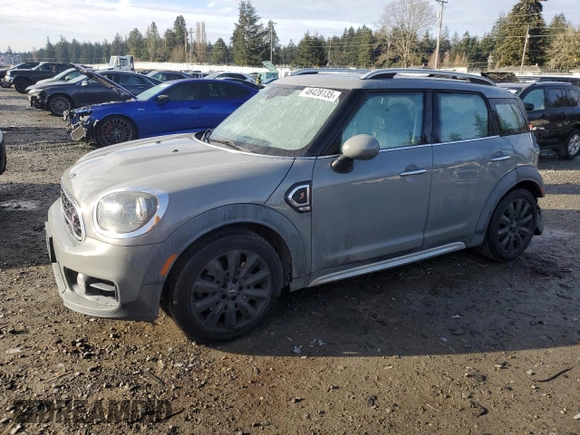 2019 MINI Countryman Cooper S с VIN WMZYT3C55K3E95965, выставлен на аукционе Copart как лот 48428135 с пробегом 69 993 миль миль и Списание • Salvage title. История ставок и продаж доступна на DreamBid. Изображение 1.