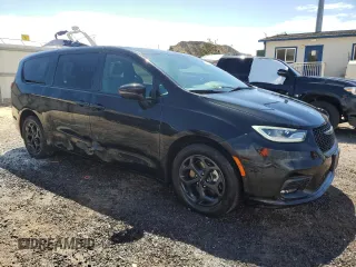 2022 Chrysler Pacifica Hybrid Limited z VIN 2C4RC1S74NR134649, wystawiony jako Copart lot #46552805 z przebiegiem 35 327 mil mil oraz Czysty tytuł • Clean title. Historia ofert i sprzedaży dostępna na DreamBid. Obrazek 4.