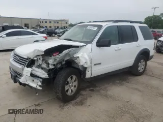 2007 Ford Explorer XLT with VIN 1FMEU73E07UB35021, listed as a Copart auction lot 44437065 with 210,039 mi miles and Salvage Title. Bid and sale history available at carsss.com. Image 1.