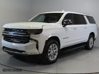 2023 Chevrolet Suburban Premier with VIN 1GNSKFKD4PR277446, listed as a Copart auction lot 47081815 with 3,330 mi miles and Clean Title. Bid and sale history available at carsss.com. Image 2.