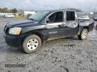 2006 Nissan Titan XE with VIN 1N6BA07A96N521439, listed as a Copart auction lot 43622355 with 198,606 mi miles and Salvage title. Bid and sale history available at DreamBid. Image 1.