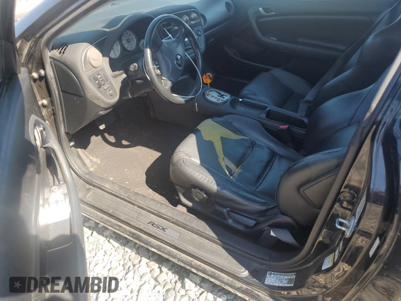 2005 Acura RSX with VIN JH4DC54895S012809, listed as a Copart auction lot 71822204 with 173,011 mi miles and Salvage Title. Bid and sale history available at carsss.com. Image 8.