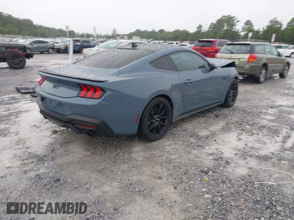 2024 Ford Mustang GT with VIN 1FA6P8CF3R5415825, listed as a IAAI auction lot 42626550 with 16,570 mi miles and . Bid and sale history available at DreamBid. Image 4.